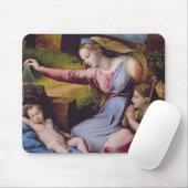 De Madonna van het Blauwe Diadem of de Madonna van Muismat (Met muis)