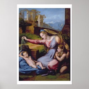 De Madonna van het Blauwe Diadem of de Madonna van Poster
