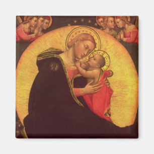 De Madonna van Humility, 1390-1400 Magneet
