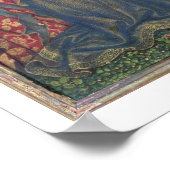 De Madonna van Humility, geadoreerd door Leonello  Poster (Hoek)