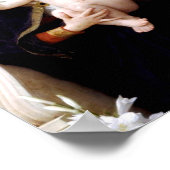 De Madonna van Lilies William Adolphe Bouguereau Poster (Hoek)