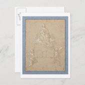 De Madonna van Loreto (pen en inkt) Briefkaart (Voorkant / Achterkant)