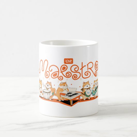 De Maestro kat Koffiemok (Center)