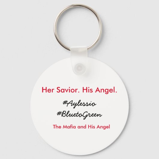 De maffia en Zijne Angel sleutelhanger (Voorkant)