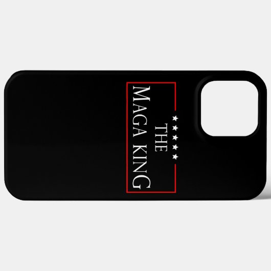 De Maga King voor Mannen Case-Mate iPhone Case (Achterkant (horizontaal))