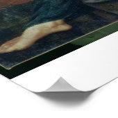 De Magdalene (olie op het canvas) Poster (Hoek)