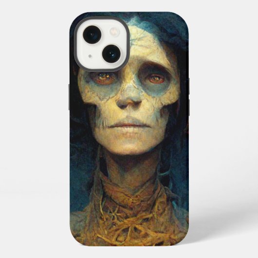 De Magere Dame Fantasy Science-Fiction iPhone Hoesje (Achterkant)