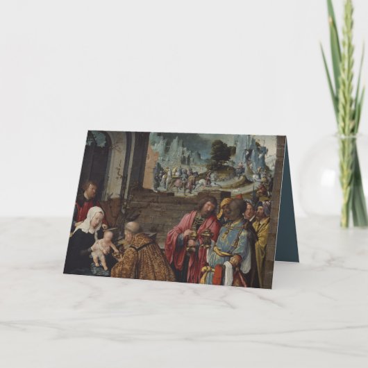 De Magi Feestdagen Kaart (Voorkant)
