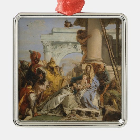 De Magi Metalen Ornament (Voorkant)