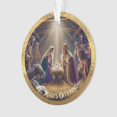 De Magi’s bieden acryl Ornament (voorkant)