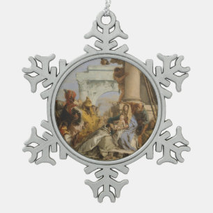 De Magi Tin Sneeuwvlok Ornament
