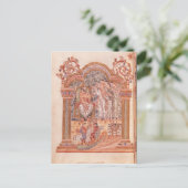 De Magi Visiting King Herod Briefkaart (Staand voorkant)