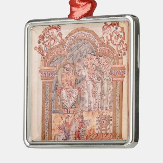 De Magi Visiting King Herod Metalen Ornament (Links)