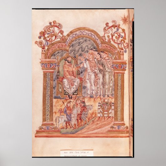 De Magi Visiting King Herod Poster (Voorkant)