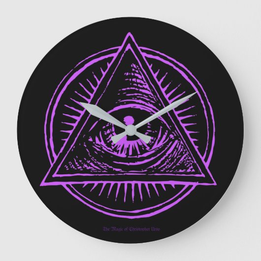 De Magic Eye Clock Grote Klok (Voorkant)