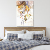 "De Magic Mirror" Canvas Afdruk (Insitu (Slaapkamer))