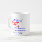 De Magic of BoZ Souvenir Mok (Voorkant links)