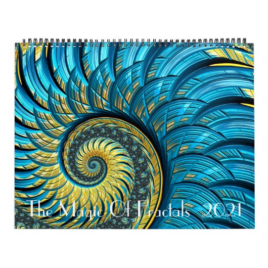 De Magic of Fractals 2021 Kalender (Hoes)