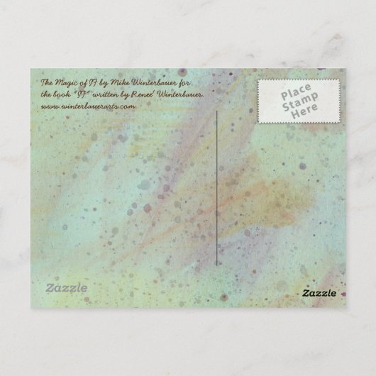 De Magic of IF briefkaart van Mike Winterbauer (Achterkant)
