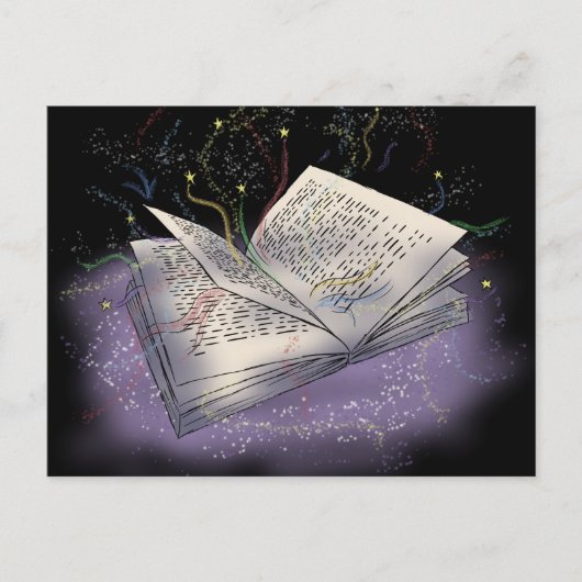 De Magic of Reading Briefkaart (Voorkant)