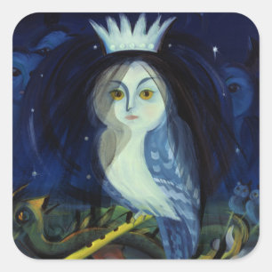 De Magic of the Flute 2002 Vierkante Sticker