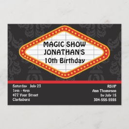 De Magic Show Marquee Kaart
