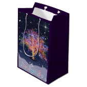De Magic Tree Bag Medium Cadeauzakje (Achterkant Gekanteld)