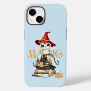 De Magic Witch Uil Herfst Halloween thema Case-Mate iPhone 14 Hoesje