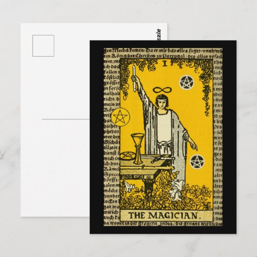 De Magicische Tarot Briefkaart (Voorkant / Achterkant)