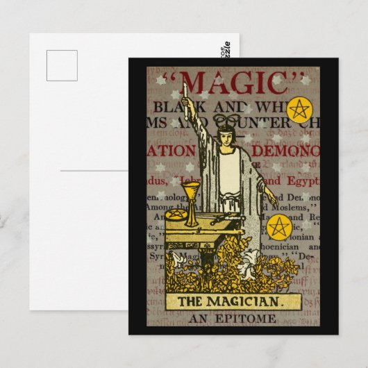 De Magicische Tarot Briefkaart (Voorkant / Achterkant)