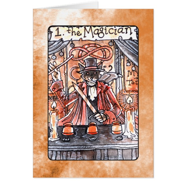 De Magicische Tarotkaart (Voorkant)