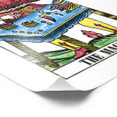 De Magicische Tarotkaart Foto Afdruk (Hoek)