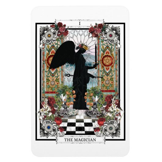 De Magicische Tarotkaart Magneet (Verticaal)