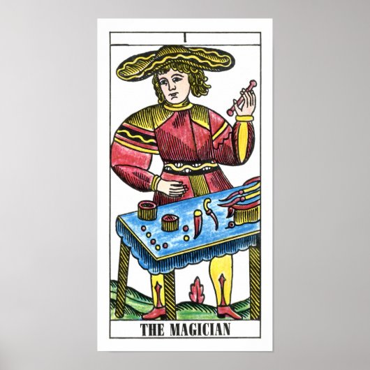 De Magicische Tarotkaart Poster (Voorkant)