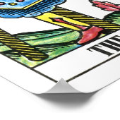 De Magicische Tarotkaart Poster (Hoek)