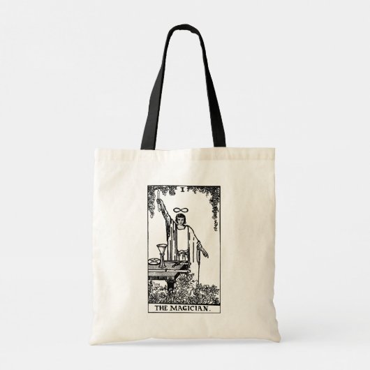 De Magicische Tarotkaart Tote Bag (Achterkant)