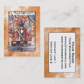 De Magicische Tarotkaart Visitekaartje (Voorkant / Achterkant)