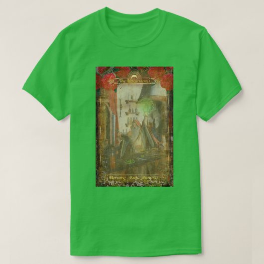 De Magickian Tarot T-shirt (Design voorkant)