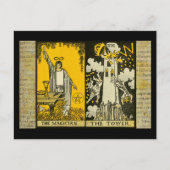 De Magicus en de Toren Tarot 2 Briefkaart (Voorkant)