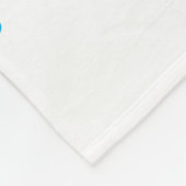 De Magie begint hier Unicorn Fleece Deken (Hoek)