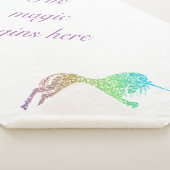De Magie begint hier Unicorn Sherpa Deken (3/4)