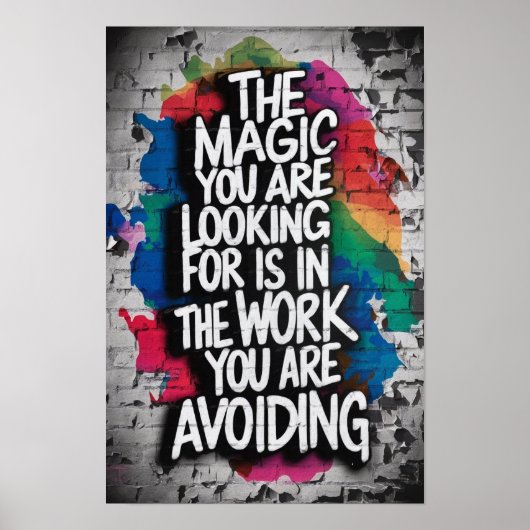 De magie die je zoekt poster (Voorkant)