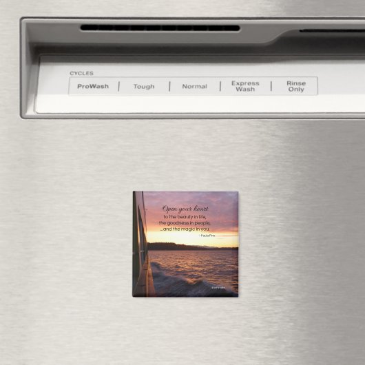 De magie in jou...Inspirerend Magneet (Insitu (Vaatwasser))