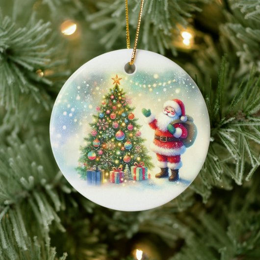 De Magie omhelzen Keramisch Ornament (Boom)