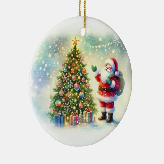 De Magie omhelzen Keramisch Ornament (Rechts)