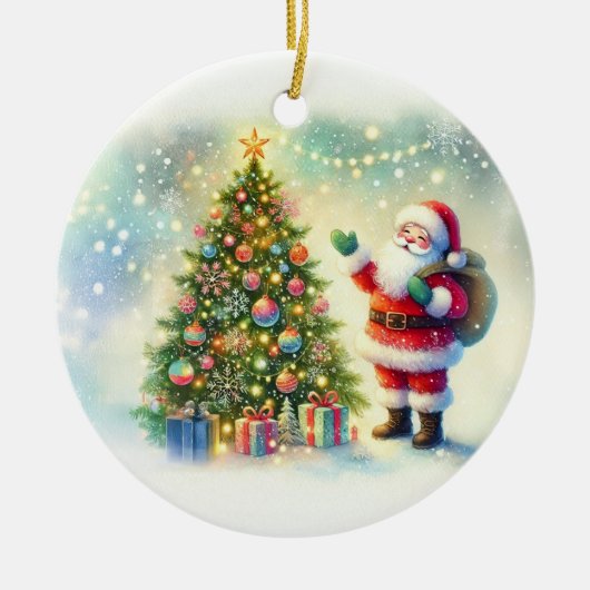 De Magie omhelzen Keramisch Ornament (Voorkant)