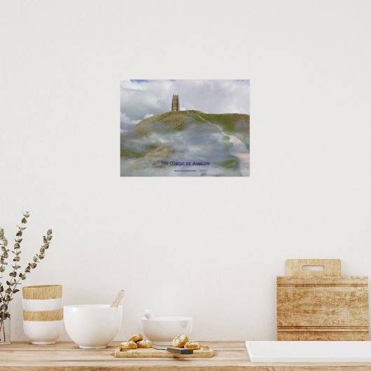 De Magie van Avalon Poster (Keuken)