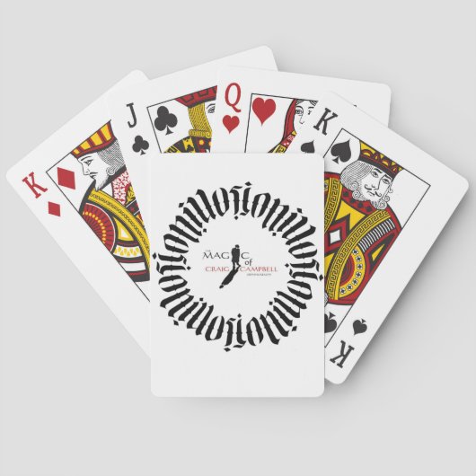 De Magie van Craig Campbell die kaarten speelt (Achterkant)