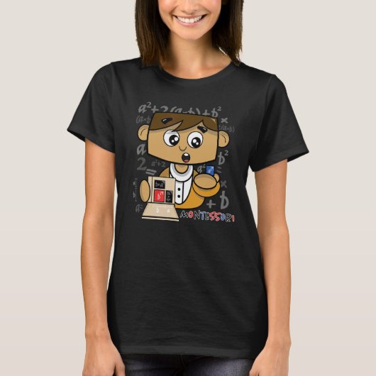 De magie van de binomiale kubus t-shirt (Voorkant)