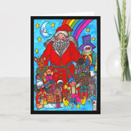 De magie van de kerstkaart kaart